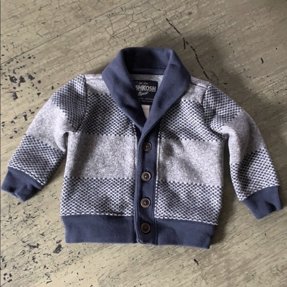 OSHKOSH B’gosh Shawl Collar Cardigan - Picture 3 of 9